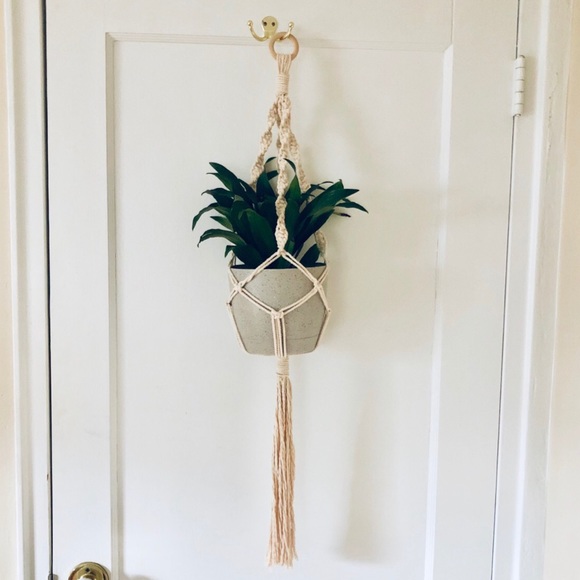 Macrame Plant Hanger - Picture 2 of 3